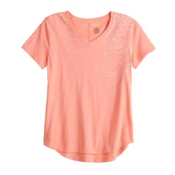 Women's Tek Gear® Essential Short Sleeve Graphic Tee -Casual Wear Hub 2631893 ALT26