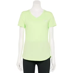 Women's Tek Gear® Essential Short Sleeve Graphic Tee -Casual Wear Hub 2631893 Green Love