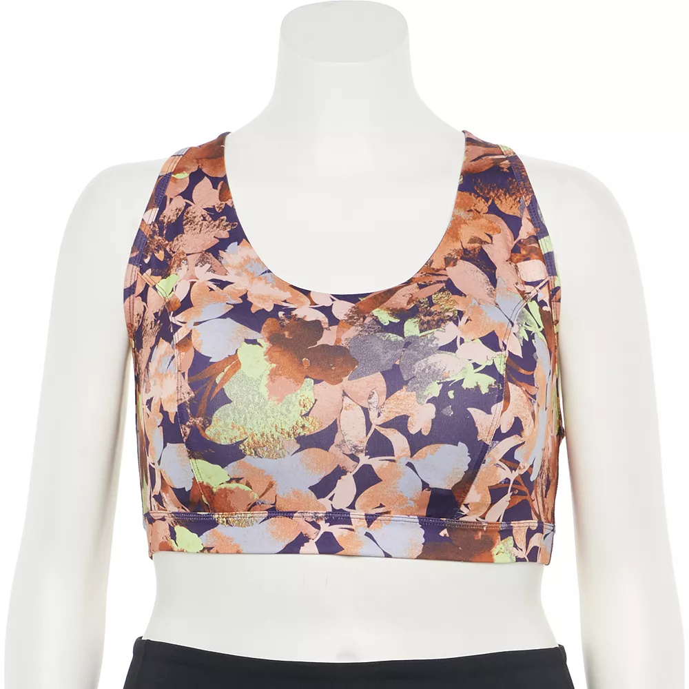 Plus Size Tek Gear® Racerback Low-Impact Sports Bra 15 Plus Size Tek Gear® Racerback Low-Impact Sports Bra - Image 15