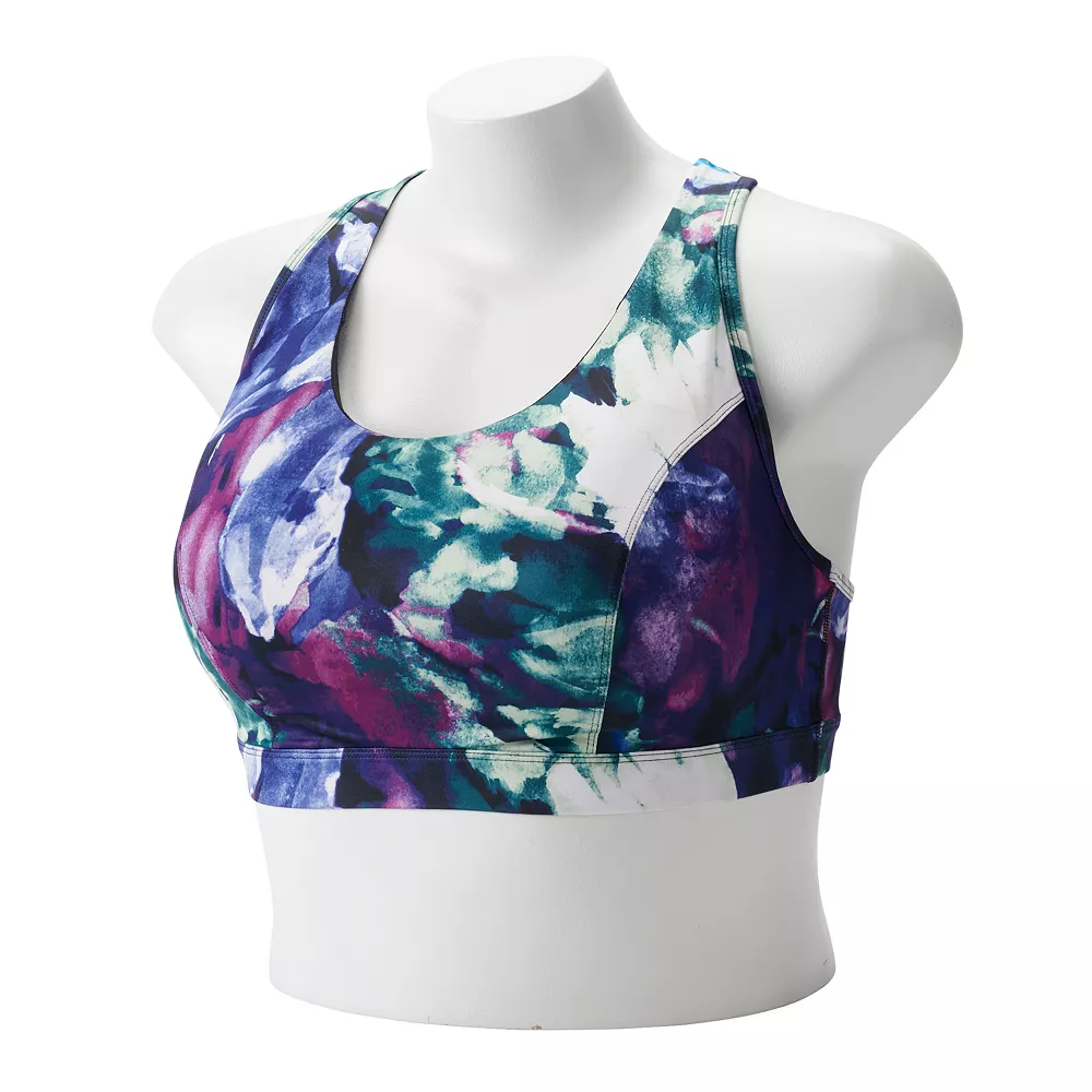 Plus Size Tek Gear® Racerback Low-Impact Sports Bra 13 Plus Size Tek Gear® Racerback Low-Impact Sports Bra - Image 13