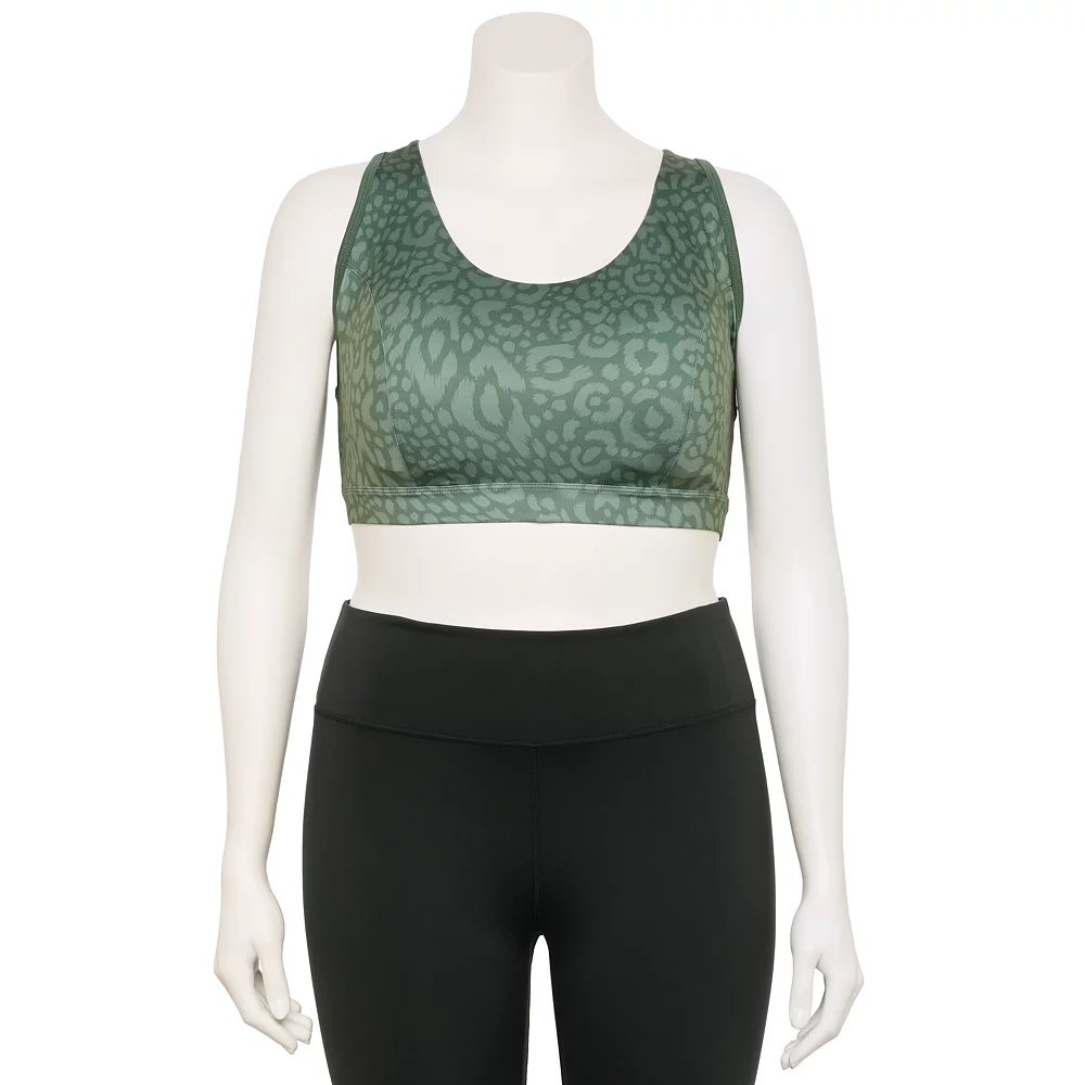 Plus Size Tek Gear® Racerback Low-Impact Sports Bra 28 Plus Size Tek Gear® Racerback Low-Impact Sports Bra - Image 28