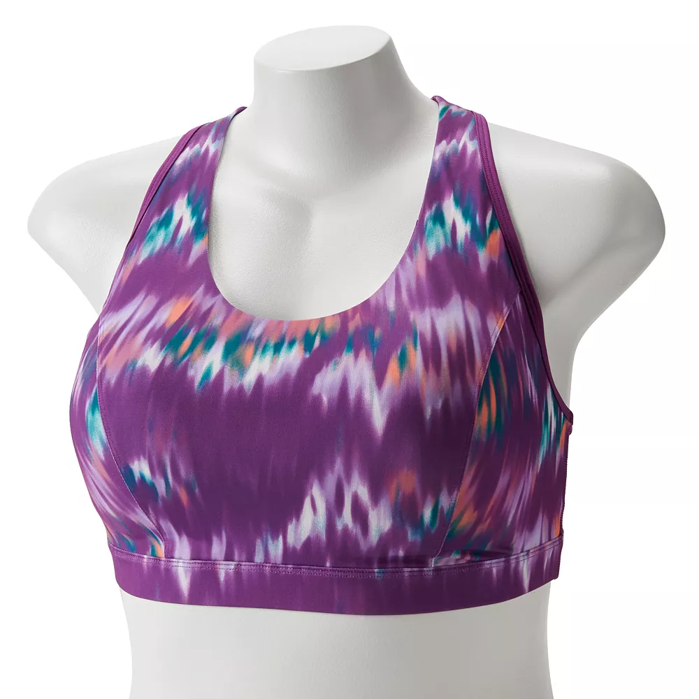 Plus Size Tek Gear® Racerback Low-Impact Sports Bra 16 Plus Size Tek Gear® Racerback Low-Impact Sports Bra - Image 16