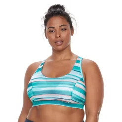 Plus Size Tek Gear® Racerback Low-Impact Sports Bra 72 Plus Size Tek Gear® Racerback Low-Impact Sports Bra -Casual Wear Hub 2750546 Sunset Teal
