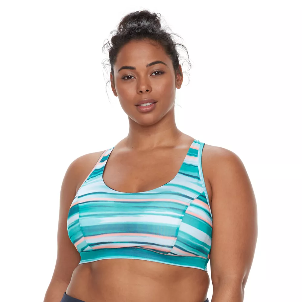 Plus Size Tek Gear® Racerback Low-Impact Sports Bra 35 Plus Size Tek Gear® Racerback Low-Impact Sports Bra - Image 35