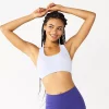 Tek Gear® Seamless Low-Impact Sports Bra -Casual Wear Hub 2976589 Ava Lavender