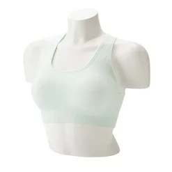 Tek Gear® Seamless Low-Impact Sports Bra -Casual Wear Hub 2976589 Glowlight Green