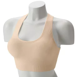 Tek Gear® Seamless Low-Impact Sports Bra -Casual Wear Hub 2976589 Latte