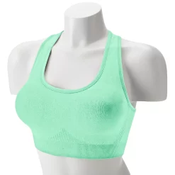 Tek Gear® Seamless Low-Impact Sports Bra -Casual Wear Hub 2976589 Shy Green