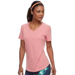 Women's Tek Gear® Essential Short Sleeve Tee -Casual Wear Hub 3090387 Cancun Coral