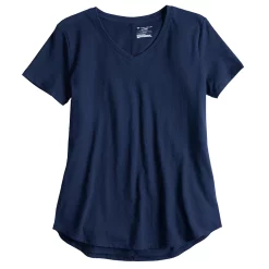 Women's Tek Gear® Essential Short Sleeve Tee -Casual Wear Hub 3090387 Navy
