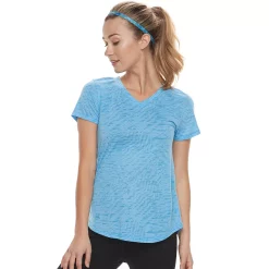 Women's Tek Gear® Essential Burnout Tee -Casual Wear Hub 3090912 Burnout Blue