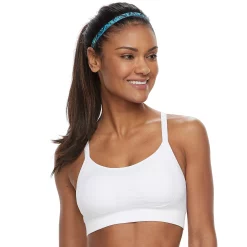 Tek Gear® Seamless Low-Impact Sports Bra 32 Tek Gear® Seamless Low-Impact Sports Bra -Casual Wear Hub 3280289 White