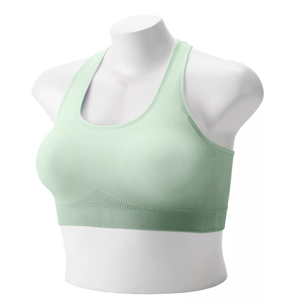 Plus Size Tek Gear® Seamless Low-Impact Sports Bra 10 Plus Size Tek Gear® Seamless Low-Impact Sports Bra - Image 10