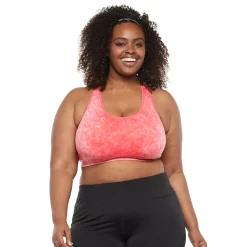 Plus Size Tek Gear® Seamless Low-Impact Sports Bra 42 Plus Size Tek Gear® Seamless Low-Impact Sports Bra -Casual Wear Hub 3548821 Island Melon Acid Wash