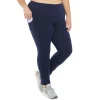 Plus Size Tek Gear® Pocket High-Waisted 7/8 Leggings -Casual Wear Hub 4219703 Navy Romance