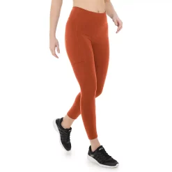 Women's Tek Gear® Essential High-Waisted Leggings -Casual Wear Hub 4276683 Cedar Spice