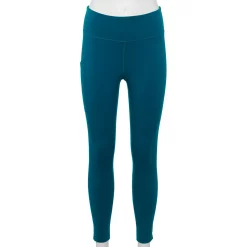 Women's Tek Gear® Essential High-Waisted Leggings -Casual Wear Hub 4276683 Mirando Blue