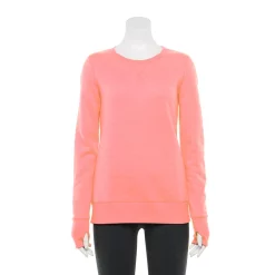 Women's Tek Gear® Ultrasoft Fleece Crewneck Sweatshirt -Casual Wear Hub 4302798 Pinktini