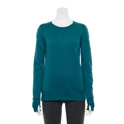 Women's Tek Gear® Ultrasoft Fleece Crewneck Sweatshirt -Casual Wear Hub 4302798 Wetlands