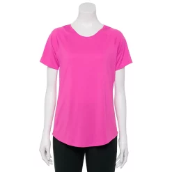 Women's Tek Gear® Baselayer Performance Tee -Casual Wear Hub 4348005 Pink Trillion