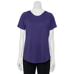 Women's Tek Gear® Baselayer Performance Tee -Casual Wear Hub 4348005 Plum Valley