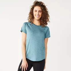 Women's Tek Gear® Baselayer Performance Tee -Casual Wear Hub 4348005 Wetlands