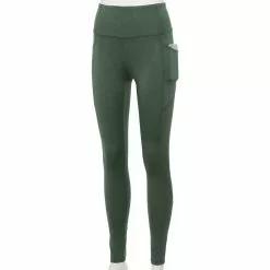 Women's Tek Gear® High-Waisted Pocket Leggings -Casual Wear Hub 4490797 Esta Olive