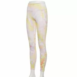 Women's Tek Gear® High-Waisted Pocket Leggings -Casual Wear Hub 4490797 Light Yellow Tie Dye
