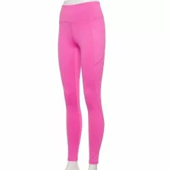 Women's Tek Gear® High-Waisted Pocket Leggings -Casual Wear Hub 4490797 Pink Trillion
