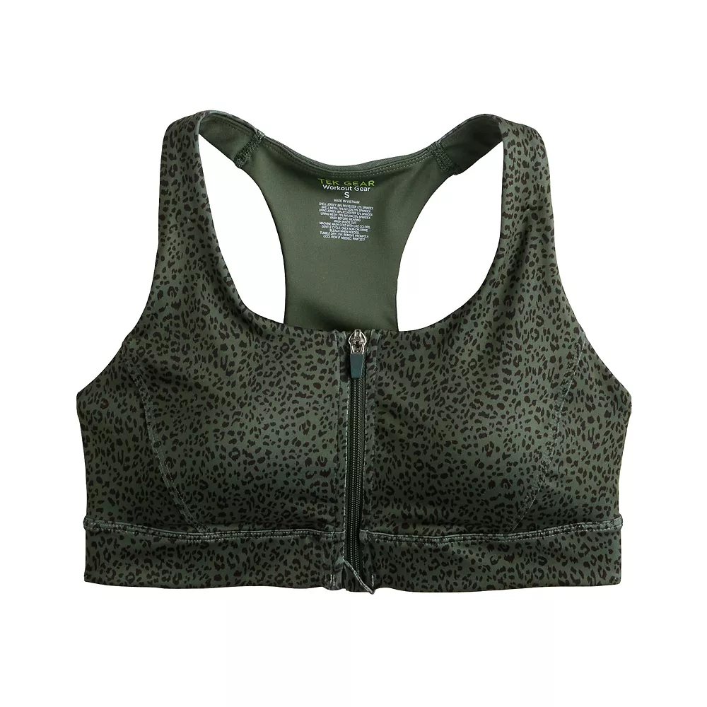 Tek Gear® Zip-Front Medium-Impact Sports Bra 26 Tek Gear® Zip-Front Medium-Impact Sports Bra - Image 26