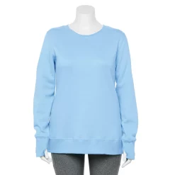 Plus Size Tek Gear® Ultrasoft Fleece Crewneck Sweatshirt -Casual Wear Hub 5000133 Baron River