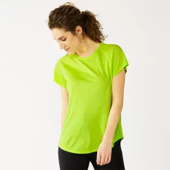 Women's Tek Gear® Performance Core Crewneck Tee -Casual Wear Hub 5015168 Easy Green