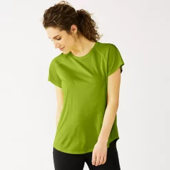 Women's Tek Gear® Performance Core Crewneck Tee -Casual Wear Hub 5015168 Encore Olive