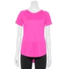Women's Tek Gear® Performance Core Crewneck Tee -Casual Wear Hub 5015168 Fuchsia Cashmere