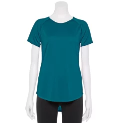 Women's Tek Gear® Performance Core Crewneck Tee -Casual Wear Hub 5015168 Night Life Teal