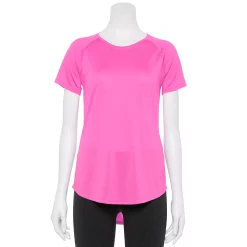 Women's Tek Gear® Performance Core Crewneck Tee -Casual Wear Hub 5015168 Pink Trillion