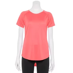 Women's Tek Gear® Performance Core Crewneck Tee -Casual Wear Hub 5015168 Wild Flamingo