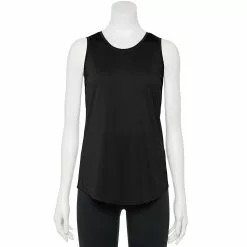 Women's Tek Gear® Core Crewneck Tank -Casual Wear Hub 5019963 Black