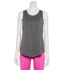 Women's Tek Gear® Core Crewneck Tank -Casual Wear Hub 5019963 Charcoal