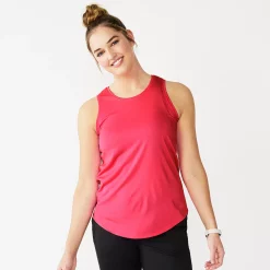 Women's Tek Gear® Core Crewneck Tank -Casual Wear Hub 5019963 Coral Garden