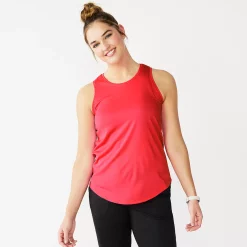 Women's Tek Gear® Core Crewneck Tank -Casual Wear Hub 5019963 Hawaii Red