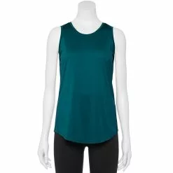 Women's Tek Gear® Core Crewneck Tank -Casual Wear Hub 5019963 Night Life Teal