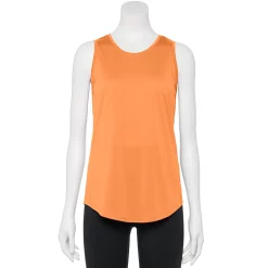 Women's Tek Gear® Core Crewneck Tank -Casual Wear Hub 5019963 Pomelo Orange