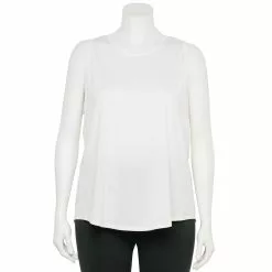 Plus Size Tek Gear® Performance Core Tank -Casual Wear Hub 5025837 Modern White