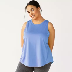 Plus Size Tek Gear® Performance Core Tank -Casual Wear Hub 5025837 Presley Purple