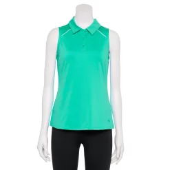 Women's Tek Gear® Sleeveless Golf Polo -Casual Wear Hub 5068427 Aqua Stone
