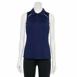 Women's Tek Gear® Sleeveless Golf Polo -Casual Wear Hub 5068427 Navy Romance