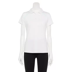 Women's Tek Gear® Button Placket Golf Polo 11 Women's Tek Gear® Button Placket Golf Polo -Casual Wear Hub 5068430 White
