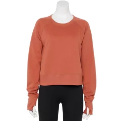 Women's Tek Gear® Ultrasoft Fleece Oversized Sweatshirt -Casual Wear Hub 5128574 Inspire Mauve