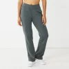 Women's Tek Gear® Ultrasoft Fleece Straight-Leg Pants -Casual Wear Hub 5128750 Charcoal